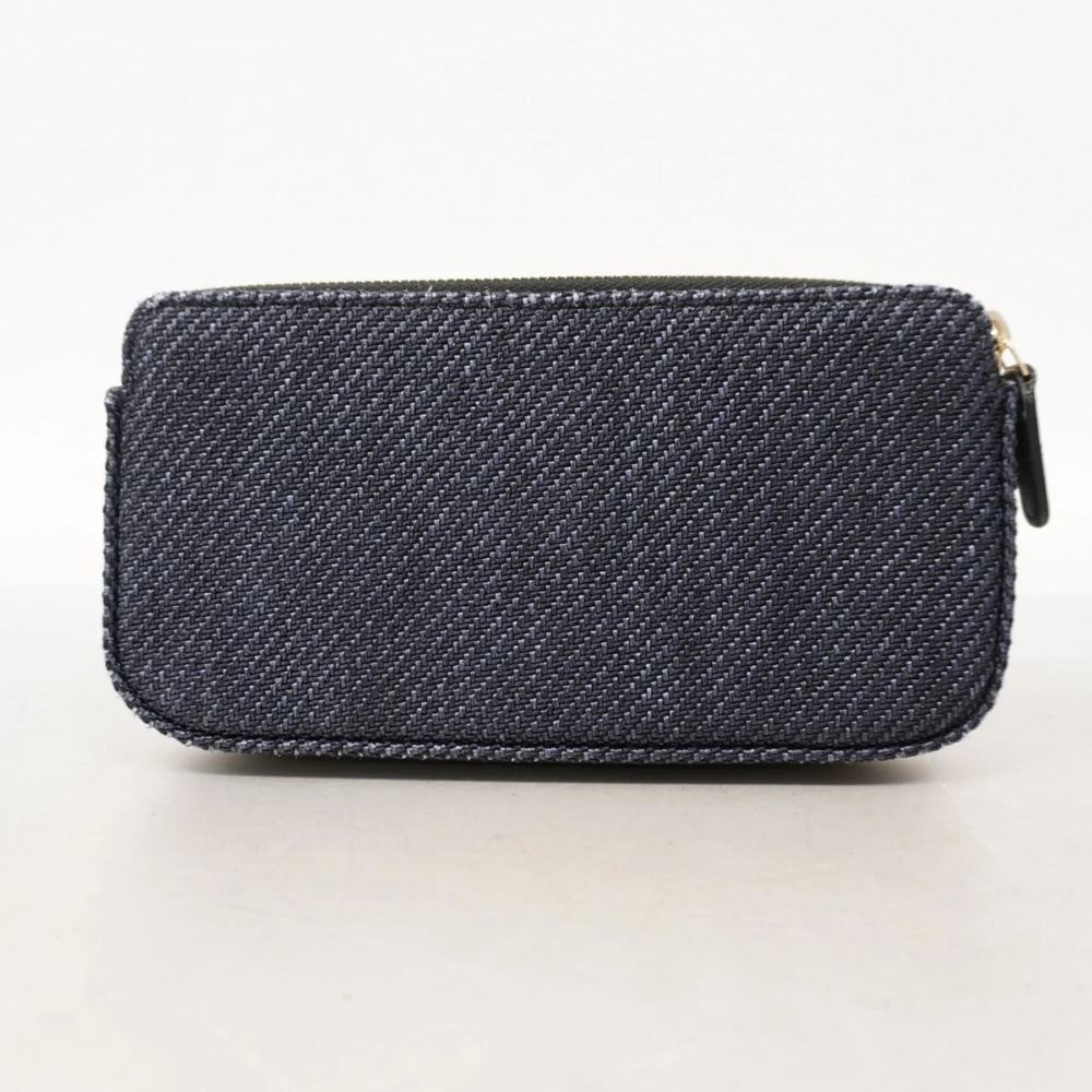 CHANEL Blue Deauville Wallet - Picture 7 of 7